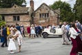 St MaryÃ¢â¬â¢s Parish Church and Schoolhouse in Nether Alderley Cheshire. Royalty Free Stock Photo